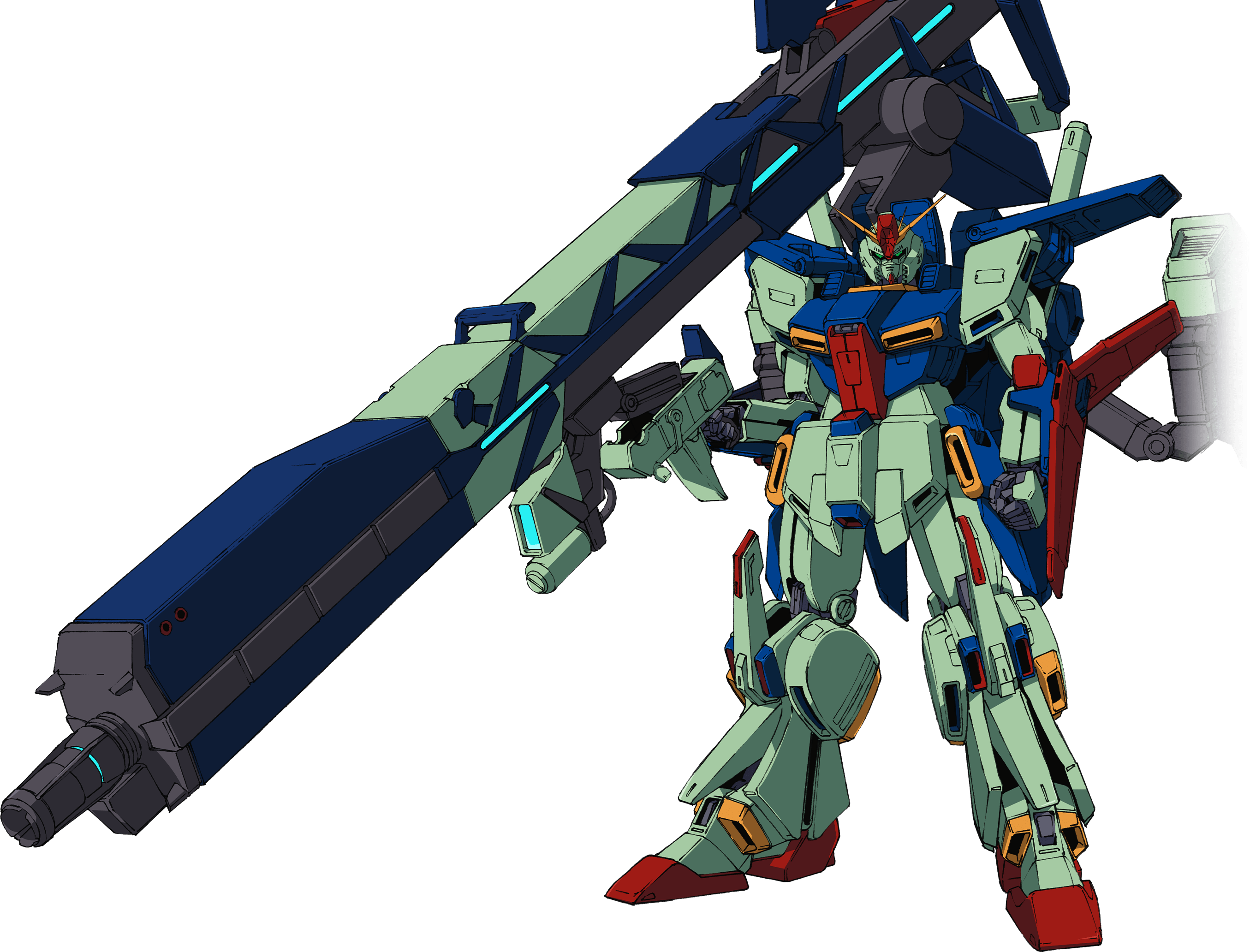 ΖΖガンダム（ハイパー・ギガ・カノン）